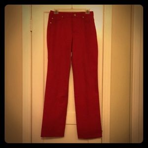 NWT Red Escada Pants